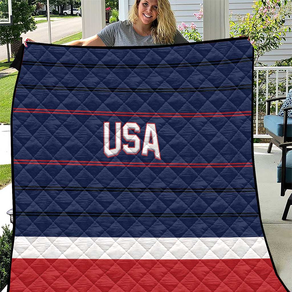 USA Hockey Team Quilt Go Champions