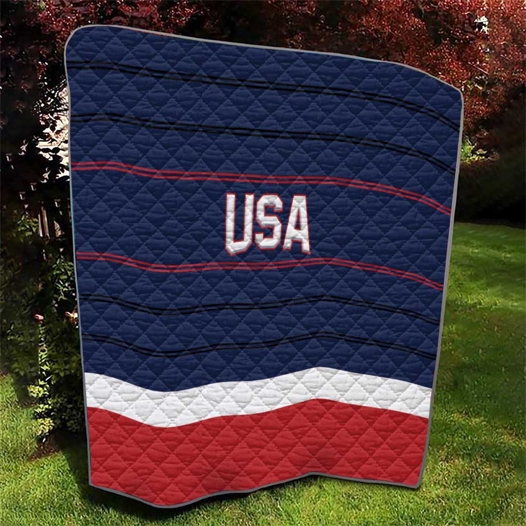 USA Hockey Team Quilt Go Champions