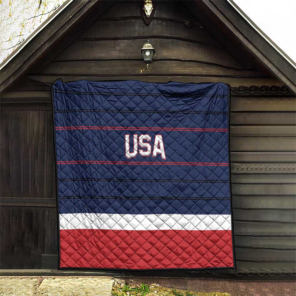USA Hockey Team Quilt Go Champions