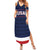 Custom USA Hockey Team Summer Maxi Dress Go Champions