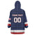 Custom USA Hockey Team Wearable Blanket Hoodie Go Champions