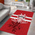 Canada Hockey Team Area Rug Maple Leaf Red Version