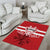 Canada Hockey Team Area Rug Maple Leaf Red Version