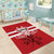 Canada Hockey Team Area Rug Maple Leaf Red Version