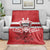 Canada Hockey Team Blanket Maple Leaf Red Version