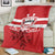 Canada Hockey Team Blanket Maple Leaf Red Version