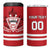 Custom Canada Hockey Team 4 in 1 Can Cooler Tumbler Maple Leaf Red Version