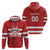 Custom Canada Hockey Team Hoodie Maple Leaf Red Version