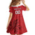 Custom Canada Hockey Team Kid Short Sleeve Dress Maple Leaf Red Version