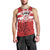 Custom Canada Hockey Team Men Tank Top Maple Leaf Red Version