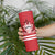 Custom Canada Hockey Team Skinny Tumbler Maple Leaf Red Version