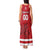 Custom Canada Hockey Team Tank Maxi Dress Maple Leaf Red Version