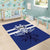 Canada Hockey Team Area Rug Maple Leaf Blue Version