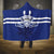 Canada Hockey Team Hooded Blanket Maple Leaf Blue Version