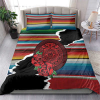 Mexico Aztec Circle Bedding Set Poncho Pattern