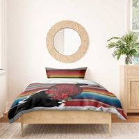 Mexico Aztec Circle Bedding Set Poncho Pattern