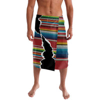 Mexico Aztec Circle Lavalava Poncho Pattern