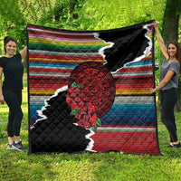 Mexico Aztec Circle Quilt Poncho Pattern