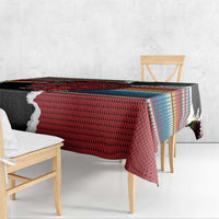 Mexico Aztec Circle Tablecloth Poncho Pattern