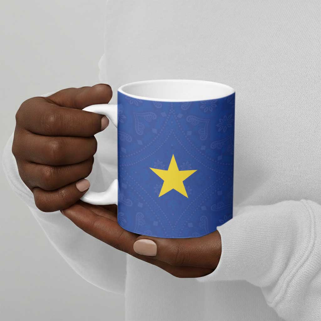 Congo Free State 1885-1908 Ceramic Mug Werk en voortgang