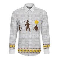 Personalized Kingdom of Kakongo Long Sleeve Button Shirt Royal Stylized