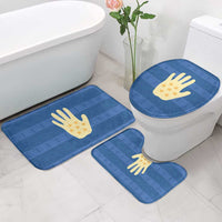 Kingdom of Loango Bathroom Set African Pattern Flag Stylized