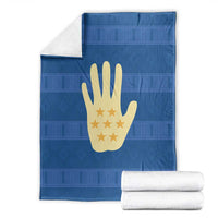 Kingdom of Loango Blanket African Pattern Flag Stylized