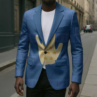 Kingdom of Loango Blazer African Pattern Flag Stylized