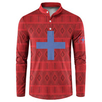 Kingdom of Ndongo Button Sweatshirt Utuminu ua Ngola