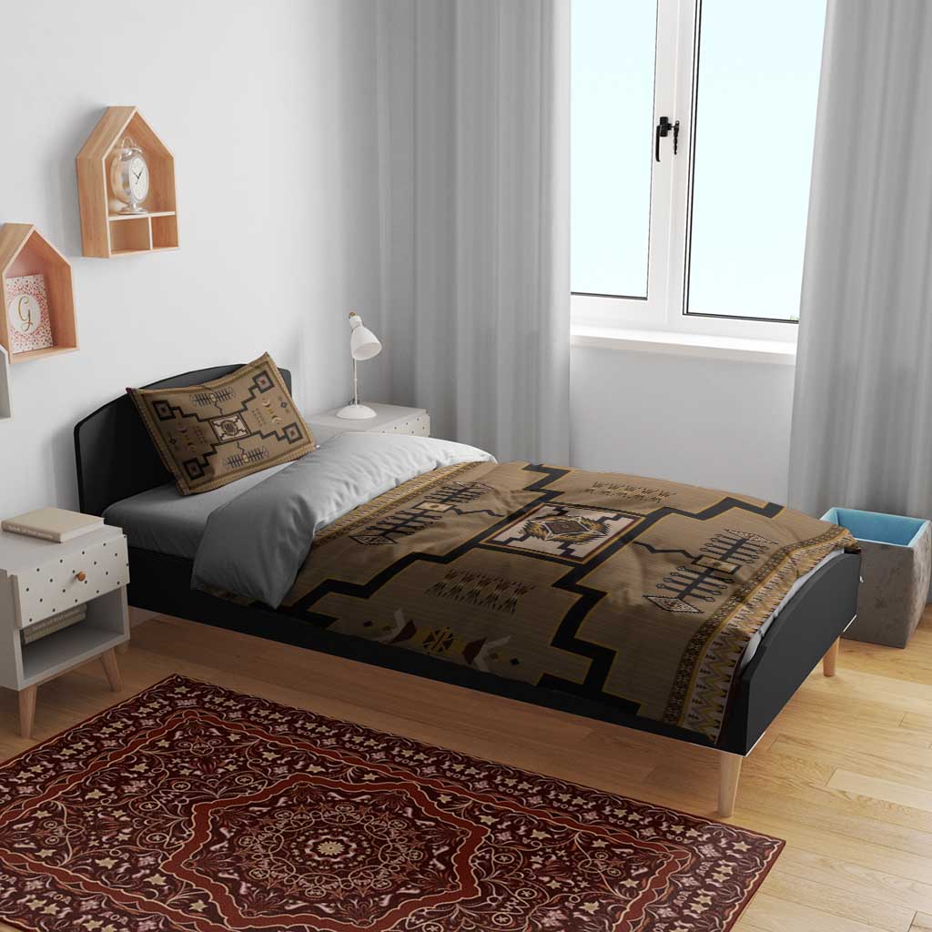 Navajo Storm Bedding Set Native American Tribal Pattern