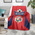 Panama 2024 Football Blanket Go Los Canaleros