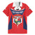 Personalized Panama 2024 Football Family Matching Short Sleeve Bodycon Dress and Hawaiian Shirt Go Los Canaleros - Wonder Print Shop