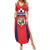 Personalized Panama 2024 Football Family Matching Summer Maxi Dress and Hawaiian Shirt Go Los Canaleros - Wonder Print Shop