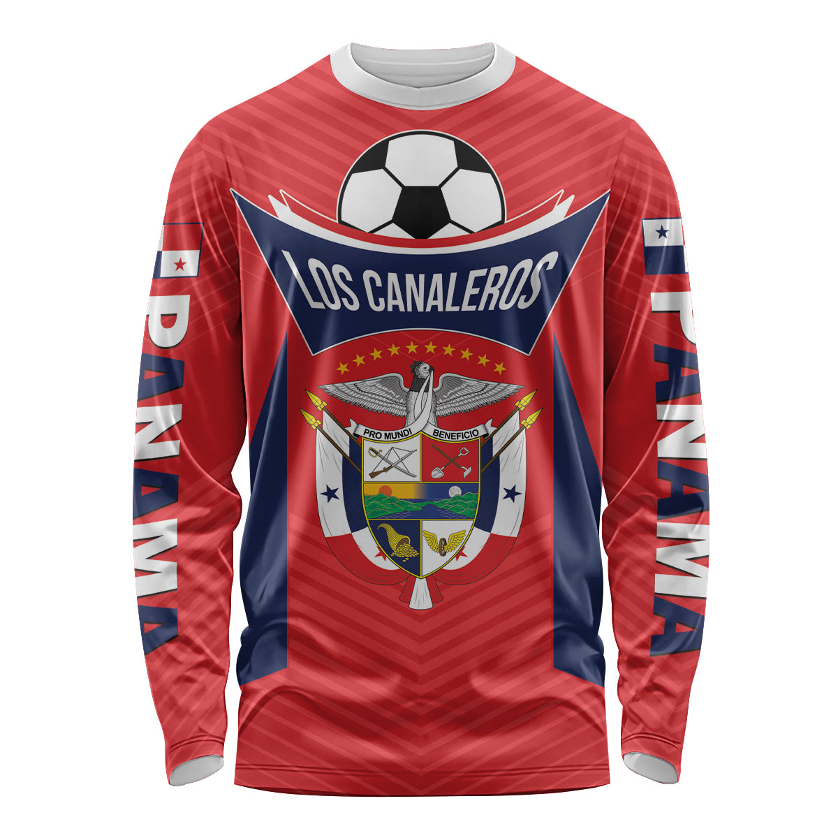 Personalized Panama 2024 Football Long Sleeve Shirt Go Los Canaleros