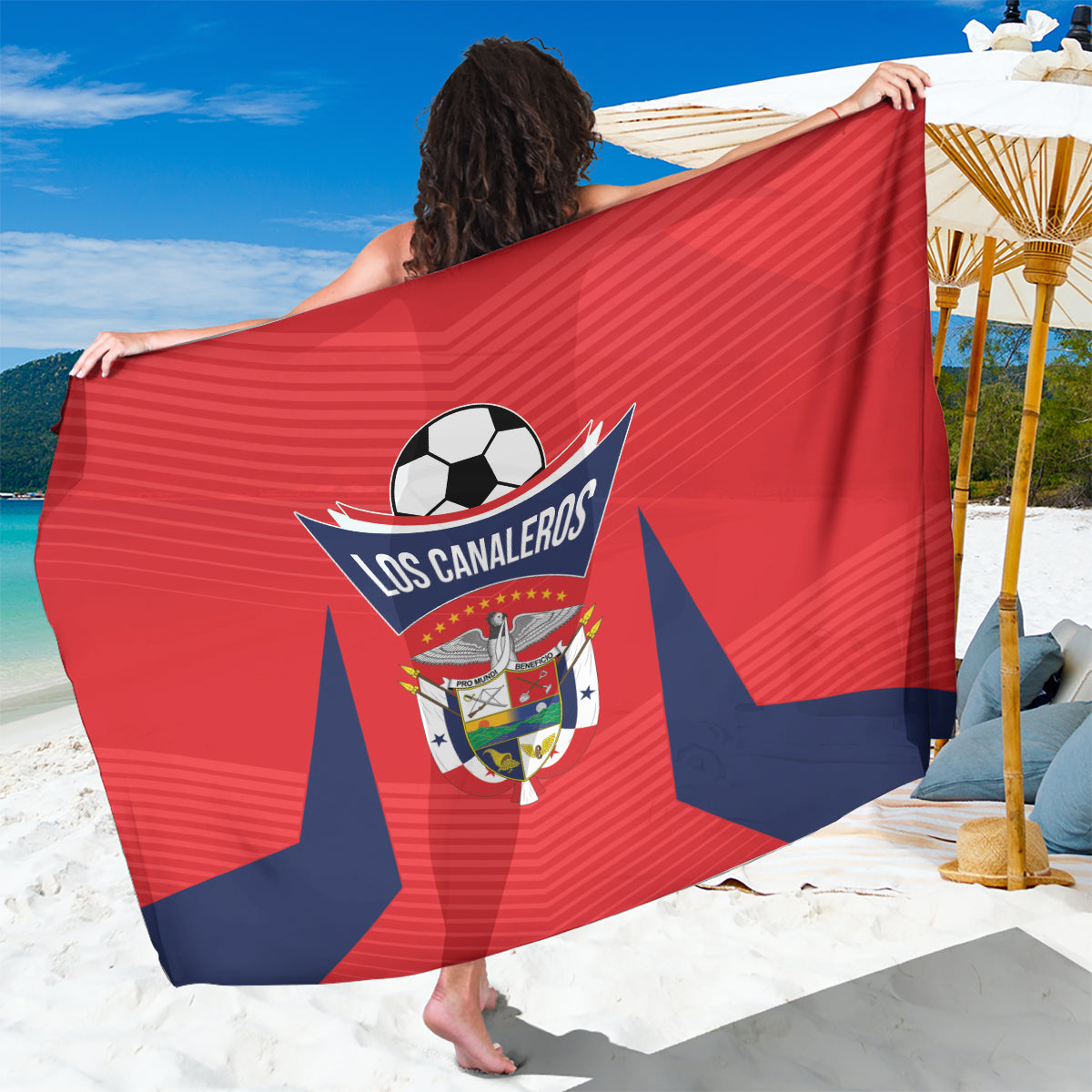 Panama 2024 Football Sarong Go Los Canaleros - Wonder Print Shop