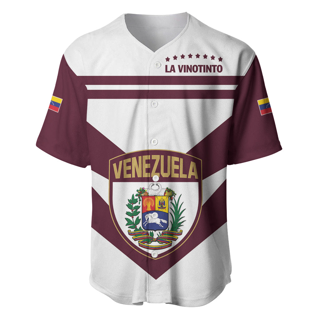 Personalized Venezuela 2024 Football Baseball Jersey Mano tengo fe La Vinotinto - Wonder Print Shop