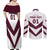 Personalized Venezuela 2024 Football Couples Matching Off Shoulder Maxi Dress and Long Sleeve Button Shirt Mano tengo fe La Vinotinto - Wonder Print Shop