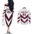 Personalized Venezuela 2024 Football Couples Matching Off The Shoulder Long Sleeve Dress and Long Sleeve Button Shirt Mano tengo fe La Vinotinto