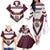 Personalized Venezuela 2024 Football Family Matching Off The Shoulder Long Sleeve Dress and Hawaiian Shirt Mano tengo fe La Vinotinto - Wonder Print Shop