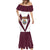 Personalized Venezuela 2024 Football Mermaid Dress Mano tengo fe La Vinotinto - Wonder Print Shop