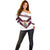 Personalized Venezuela 2024 Football Off Shoulder Sweater Mano tengo fe La Vinotinto - Wonder Print Shop