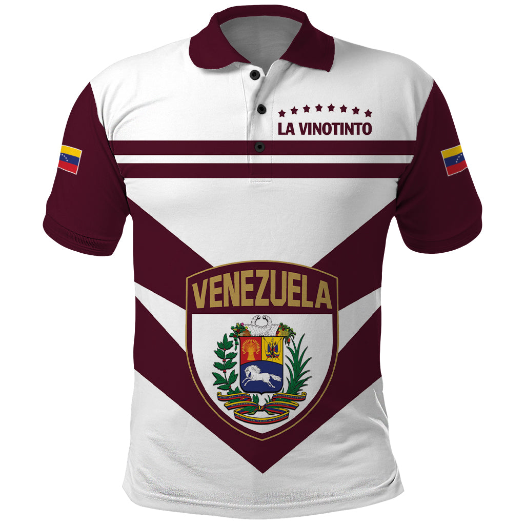 Personalized Venezuela 2024 Football Polo Shirt Mano tengo fe La Vinotinto - Wonder Print Shop