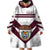 Personalized Venezuela 2024 Football Wearable Blanket Hoodie Mano tengo fe La Vinotinto - Wonder Print Shop