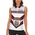 Personalized Venezuela 2024 Football Women Sleeveless Polo Shirt Mano tengo fe La Vinotinto - Wonder Print Shop