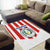 Paraguay 2024 Football Area Rug Come On La Albirroja - Wonder Print Shop