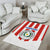 Paraguay 2024 Football Area Rug Come On La Albirroja - Wonder Print Shop