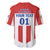 Personalized Paraguay 2024 Football Baseball Jersey Come On La Albirroja - Wonder Print Shop