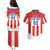 Personalized Paraguay 2024 Football Couples Matching Puletasi and Hawaiian Shirt Come On La Albirroja - Wonder Print Shop