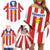 Personalized Paraguay 2024 Football Family Matching Off Shoulder Short Dress and Hawaiian Shirt Come On La Albirroja - Wonder Print Shop