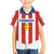 Personalized Paraguay 2024 Football Family Matching Puletasi and Hawaiian Shirt Come On La Albirroja - Wonder Print Shop